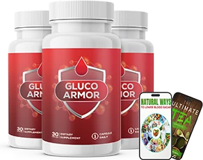Gluco Armor 3 bottles with bonus e-books
